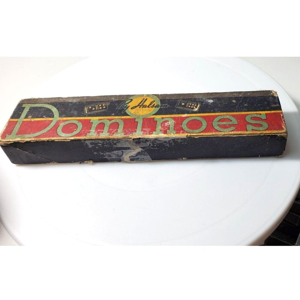 Halsam Dominoes Mid 20th Century 1940-1969 ~Vintage~